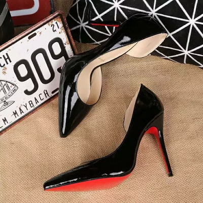 Christian Louboutin Shallow mouth stiletto heel Shoes Women--017